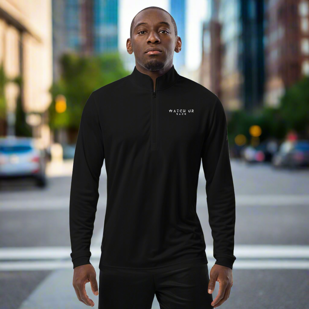 Watch Ur Back EDKH Quarter zip pullover