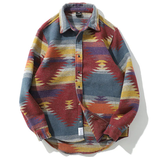 Men's Ethnic Style Long Sleeve Shirt - Spring 2019 Collection All is equal fashion