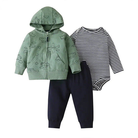 2020 Autumn New Baby Kids Outfit Set with Hoodie All is equal fashion
