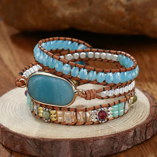 Natural Stone Handwoven Bracelet All is equal fashion