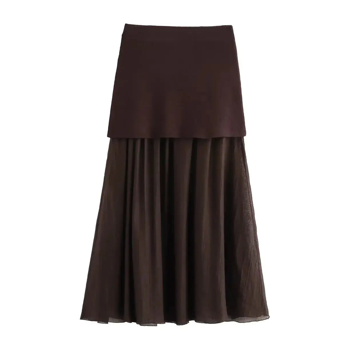 Elegant Wine Red Skirt Set™ rosses clothing
