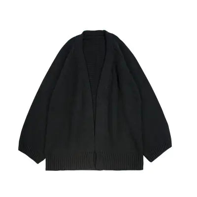 Korean Style Loose Long Sleeve Knit Cardigan All is equal fashion
