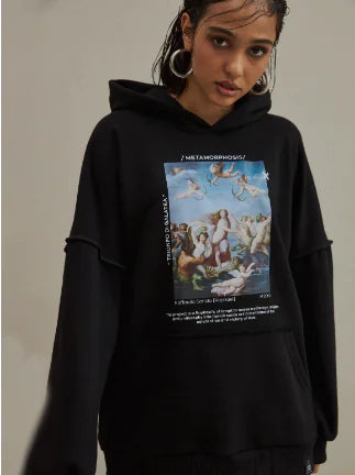 Trendy Drawstring Pullover and Couple Sweater All is equal fashion