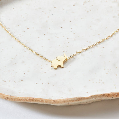 Gifts for Women with Cancer Elephant Pendant Necklace