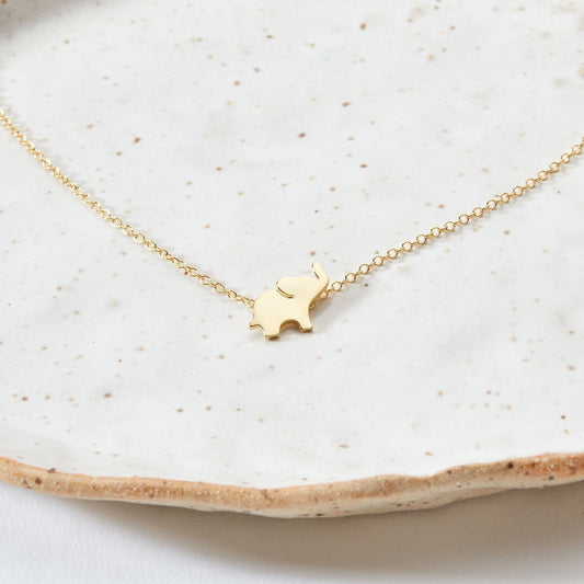 Gifts for Women with Cancer Elephant Pendant Necklace