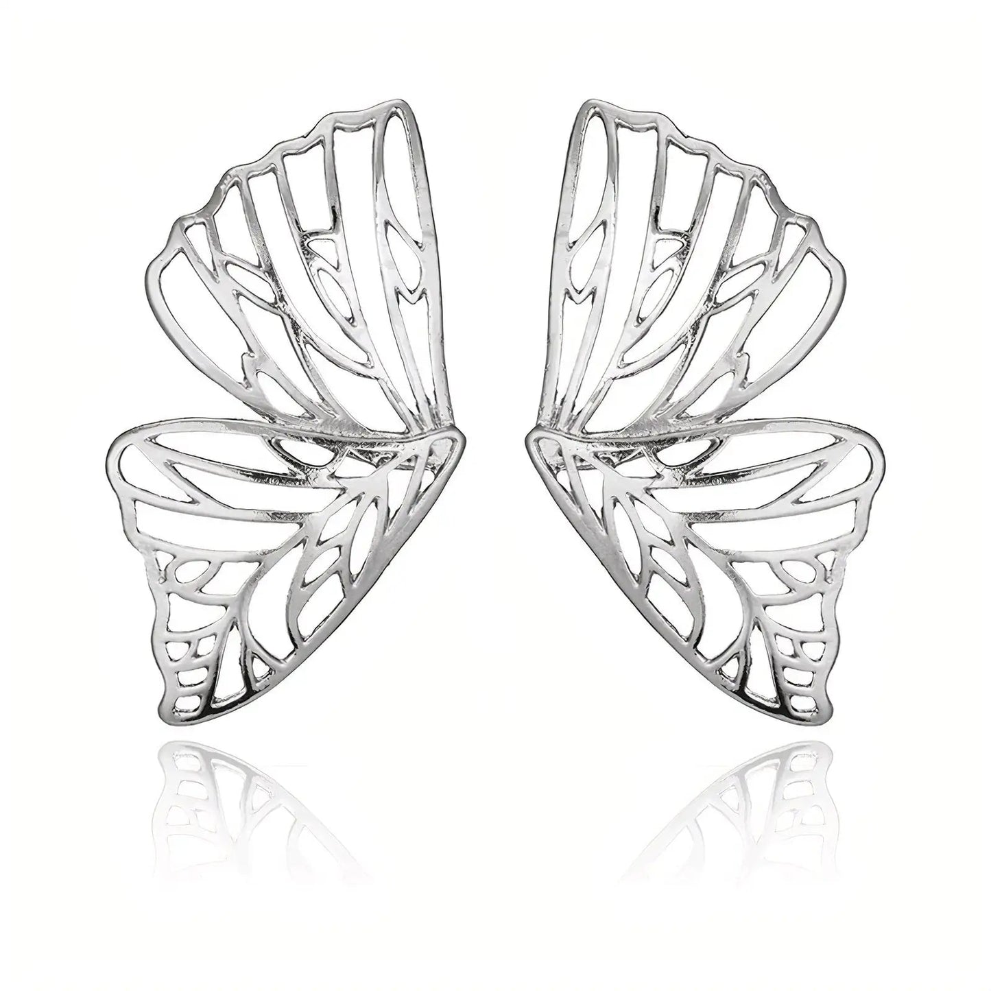 Butterfly -Silver Earrings All is equal fashion