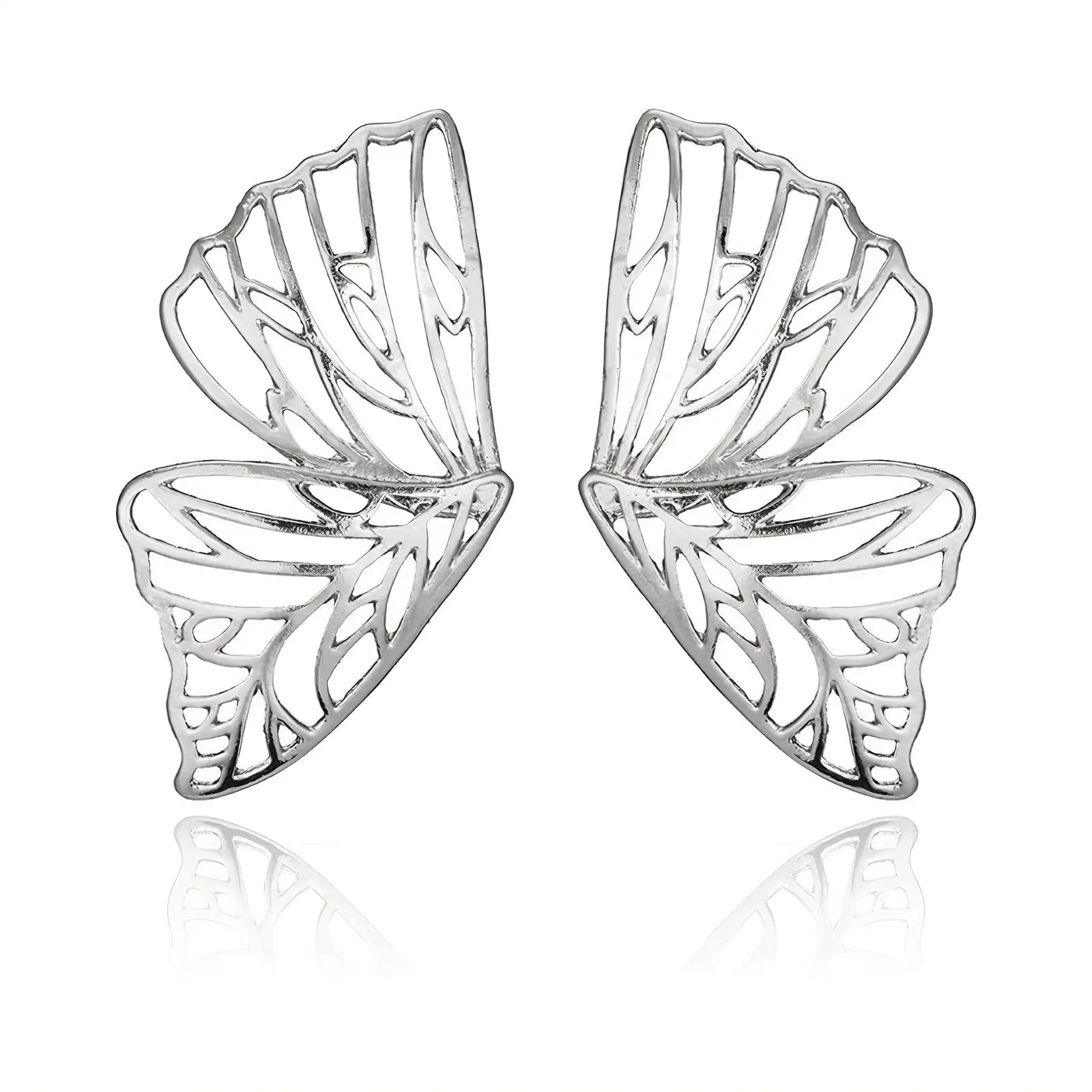 Butterfly -Silver Earrings All is equal fashion