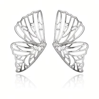 Butterfly -Silver Earrings All is equal fashion