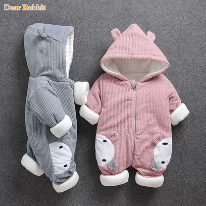 2024 New Russia Baby Winter Rompers and Jackets All is equal fashion
